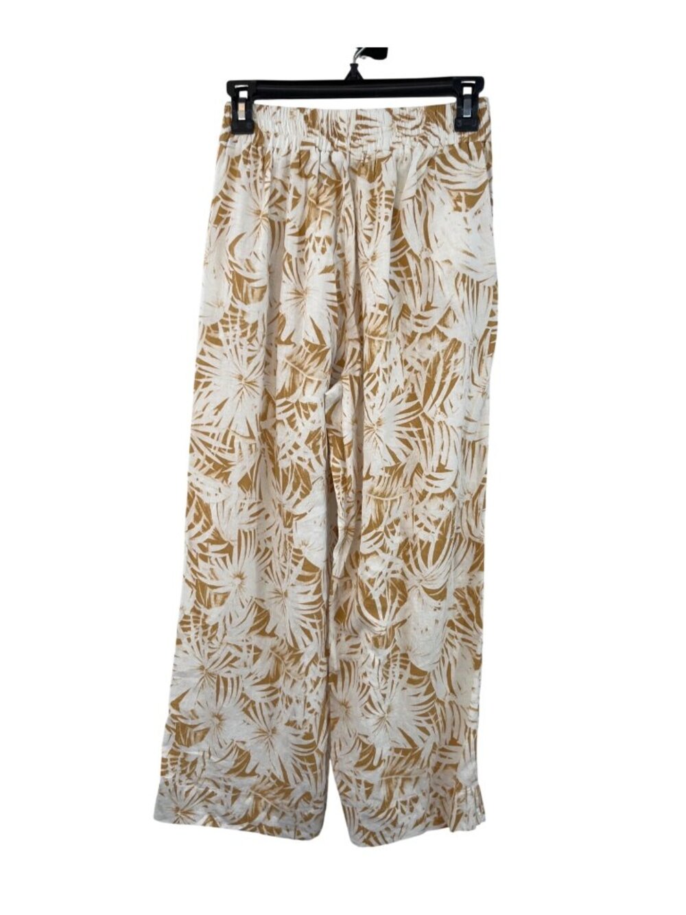 Panama Jack Linen Blend Pants Womens S Tropical Pull On Beach Used - Picture 2 of 16